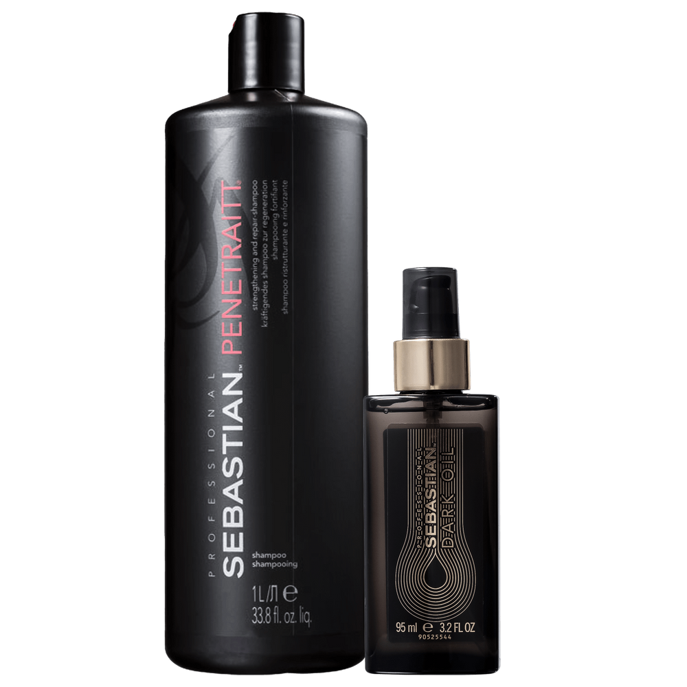 Kit Sebastian Professional Dark Oil + Penetraitt Shampoo (2 Produtos)