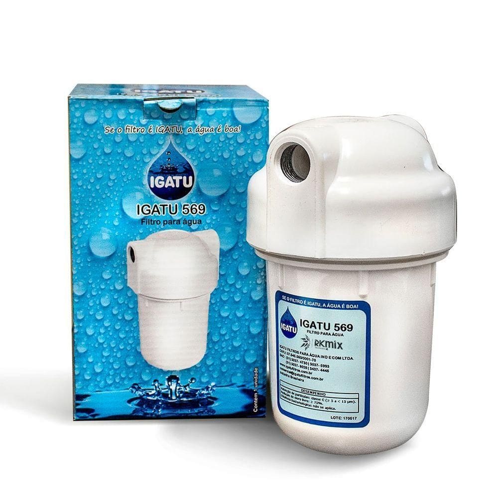 Filtro Igatu 569 120l/h Compatível P Uso Em Bebedouros Blue