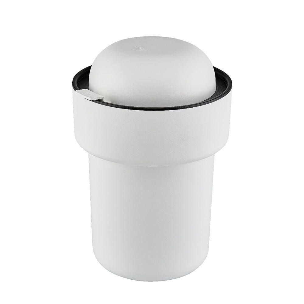 Lixeira Unique 5 Litros Branca Em Polipropileno - Vem