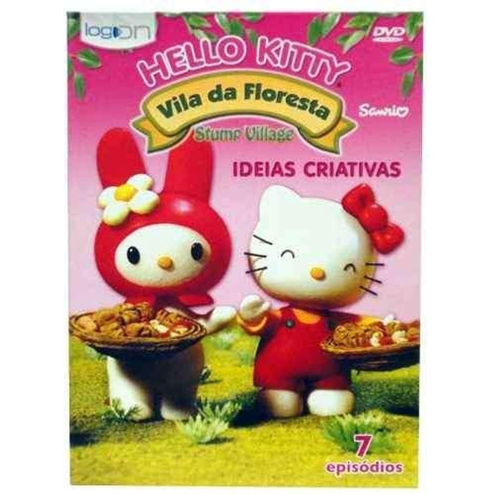 Dvd Hello Kitty Vila Da Floresta 7 Episódios Embalagem Papel