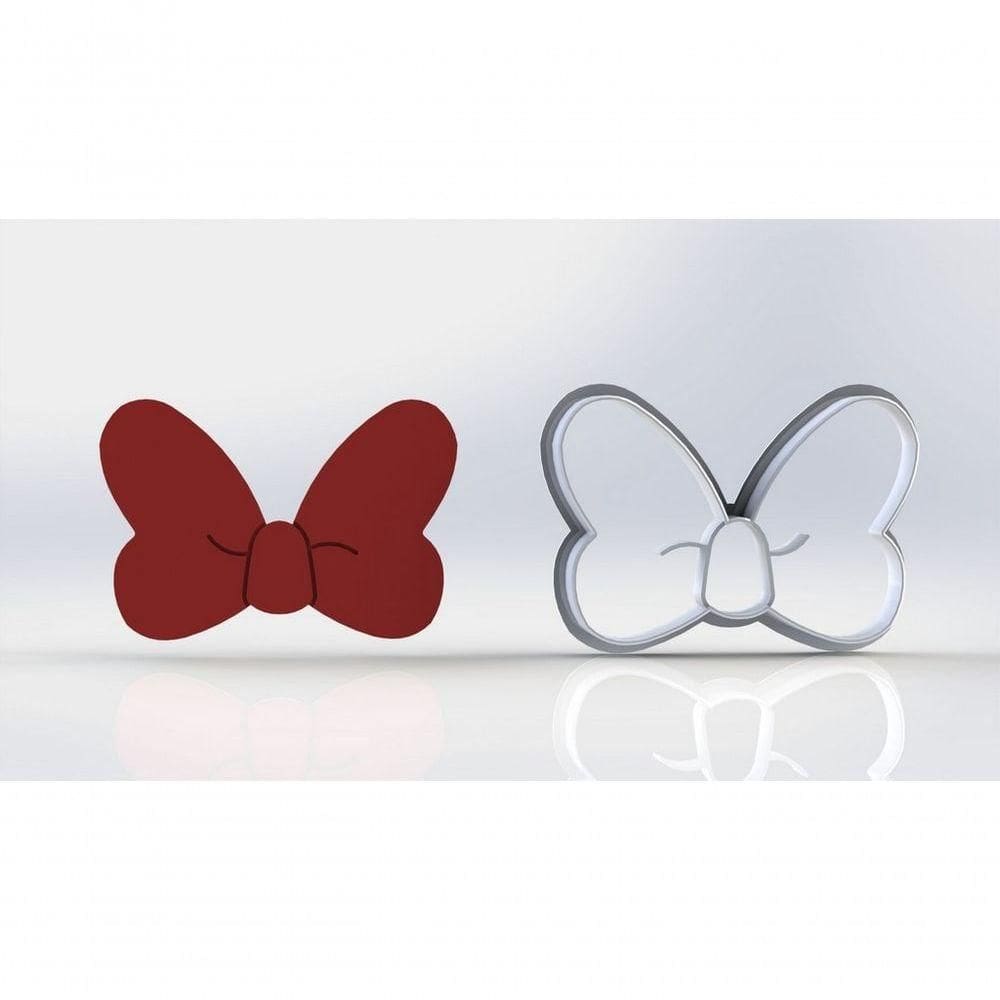 Cortador Laço Da Minnie Tamanho 6 Cm