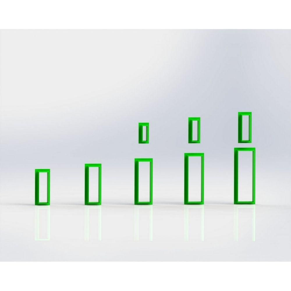 Cortador Polymer Clay (mod 34) Tamanho 3,5 Cm