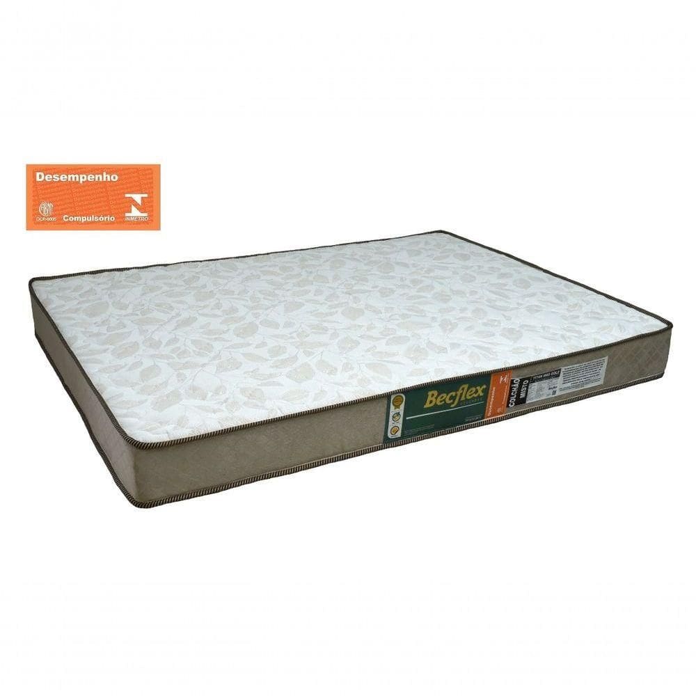 Colchão Casal Becflex Titan Mag Gold Semi Ortopédico 1,38 M