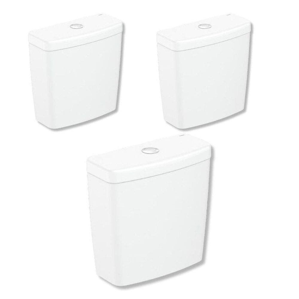 Kit 3 Caixa para Acoplar 6 Litros Parati Logasa Branco