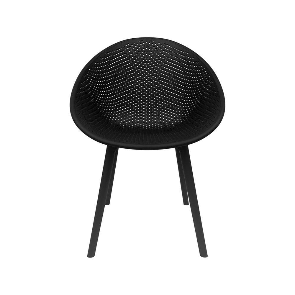 Cadeira para Jardim Drops Design Moderno Preto