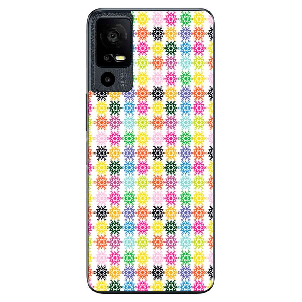 Capa Adesivo Skin191 Verso Para TCL 40R 5G