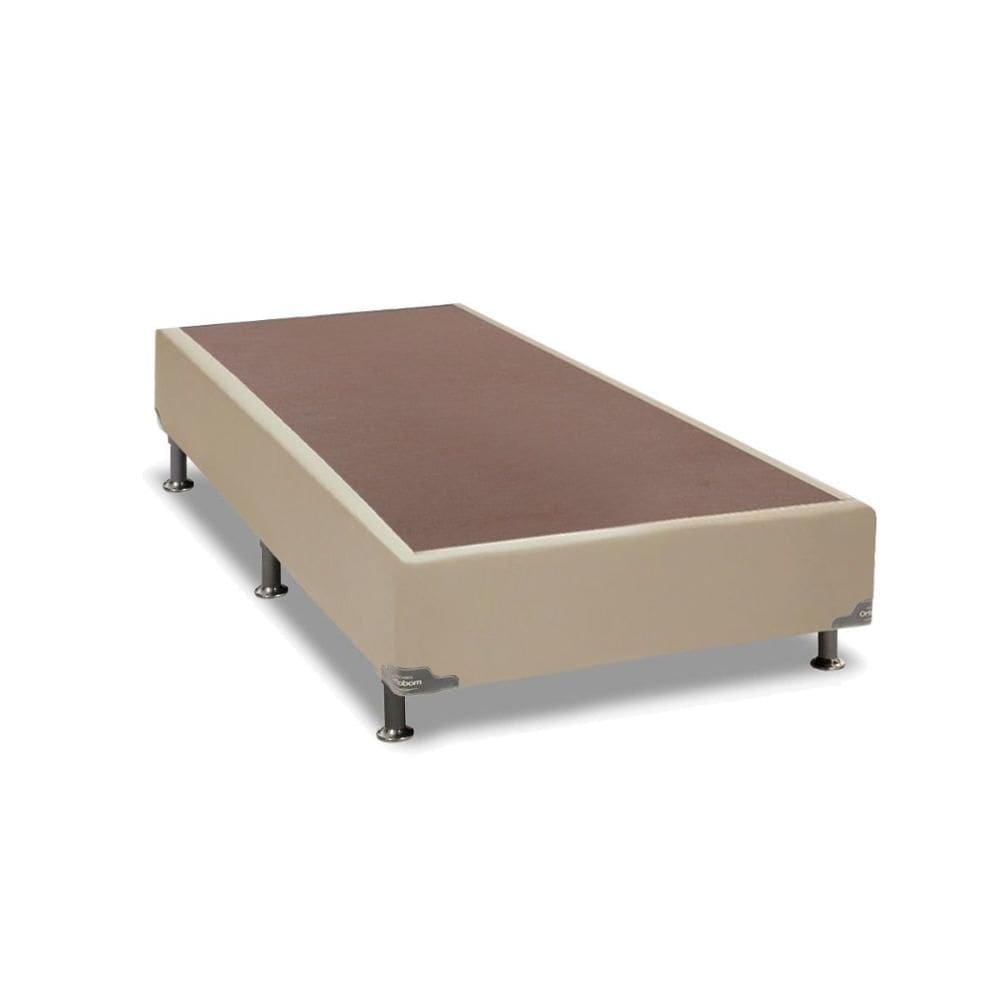Cama Box Base Solteiro Americana Courano Clean (88x188x23) - Ortobom