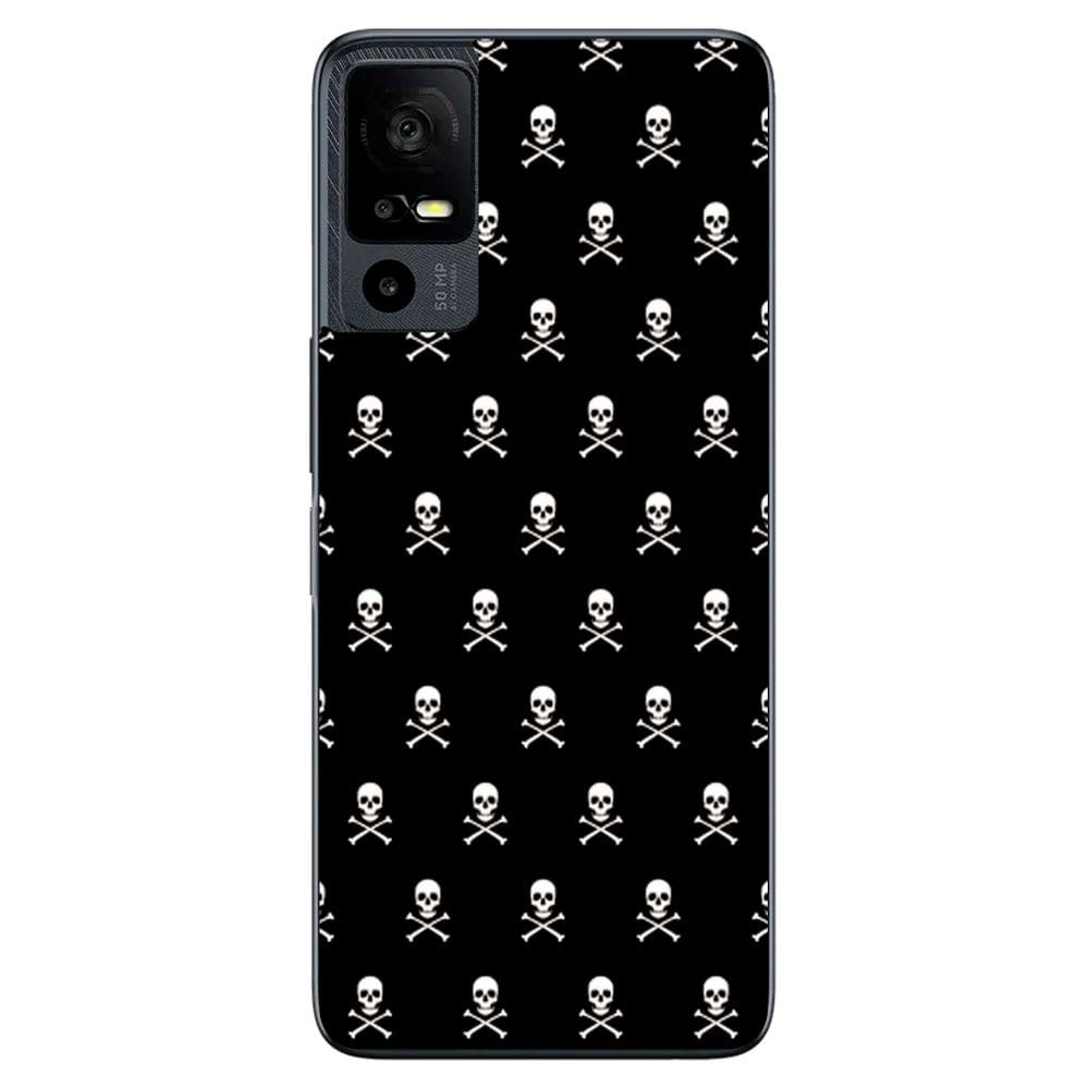 Capa Adesivo Skin201 Verso Para TCL 40R 5G