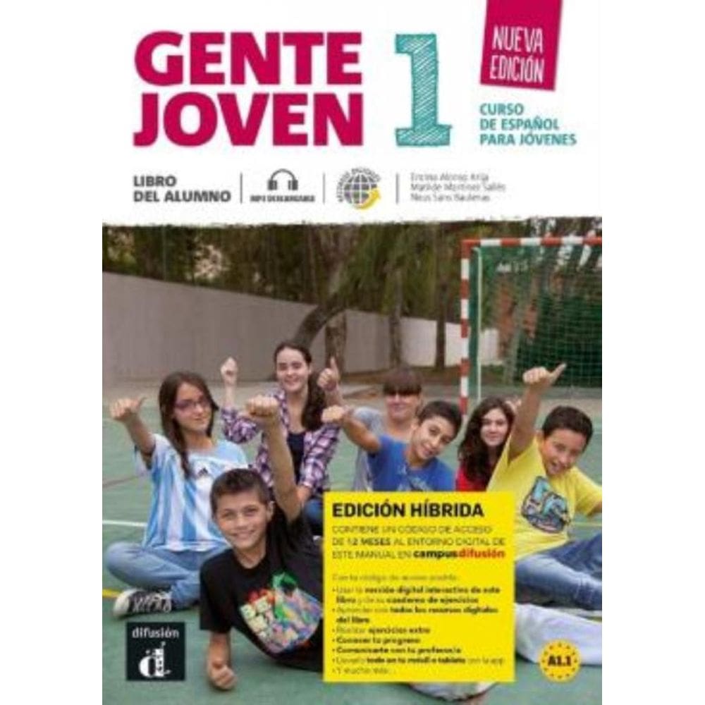 Gente Joven 1 - N/E - Ed.Hibrida Libro Del Alumno