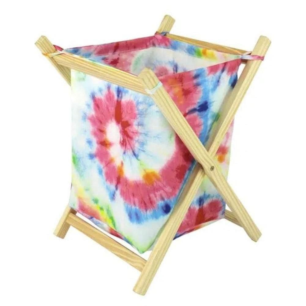 Cesto Multiuso Dobravel Tie-dye Bel