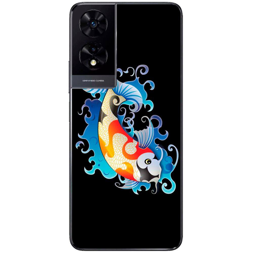 Capa Adesivo Skin053 Verso Para TCL 505