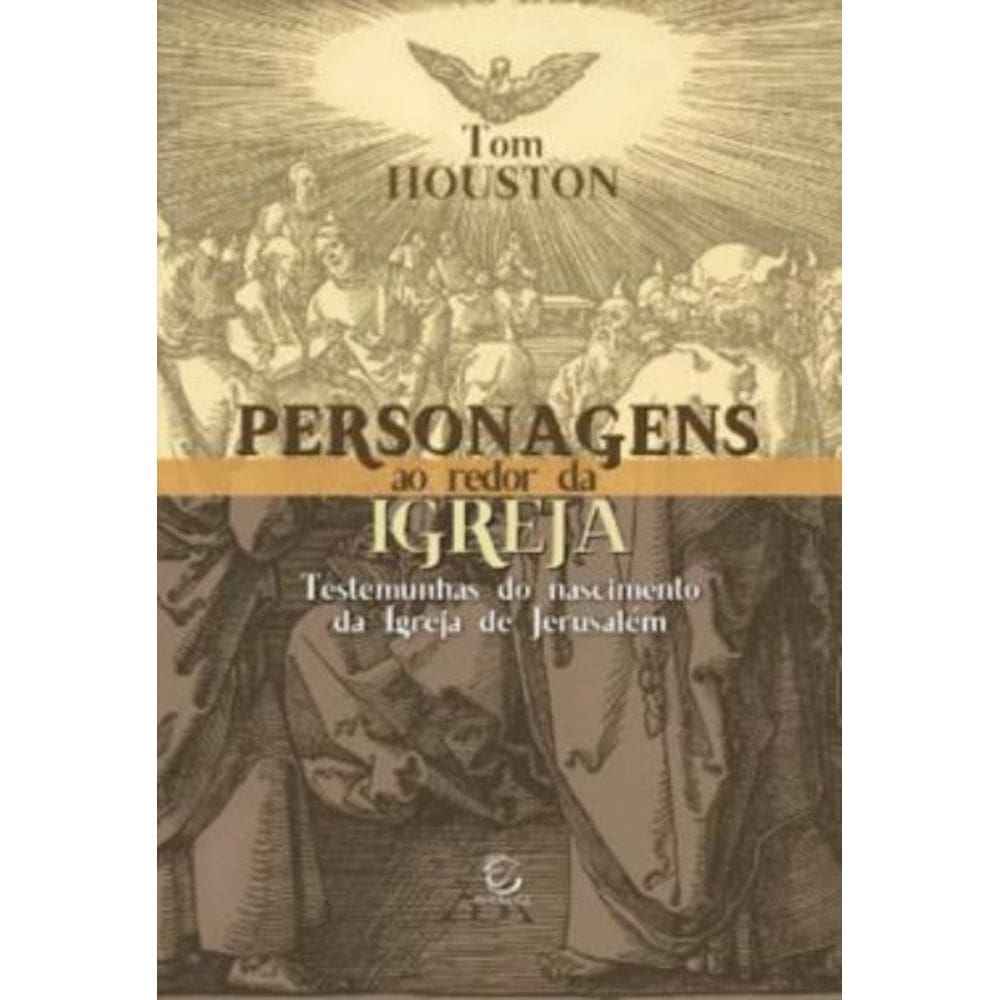 Personagens Ao Redor Da Igreja