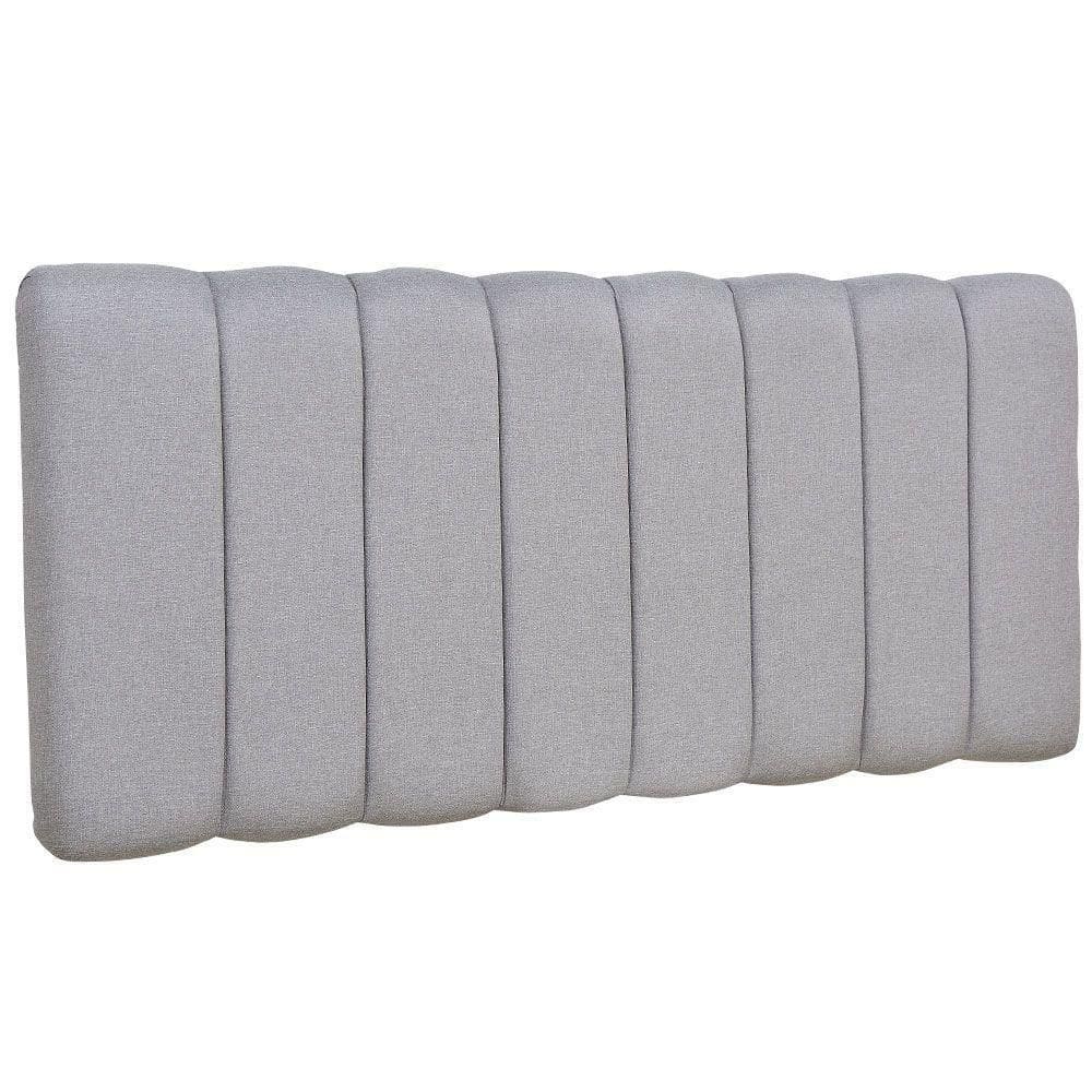 Cabeceira Casal 140cm Dubai W01 Cinza Escuro