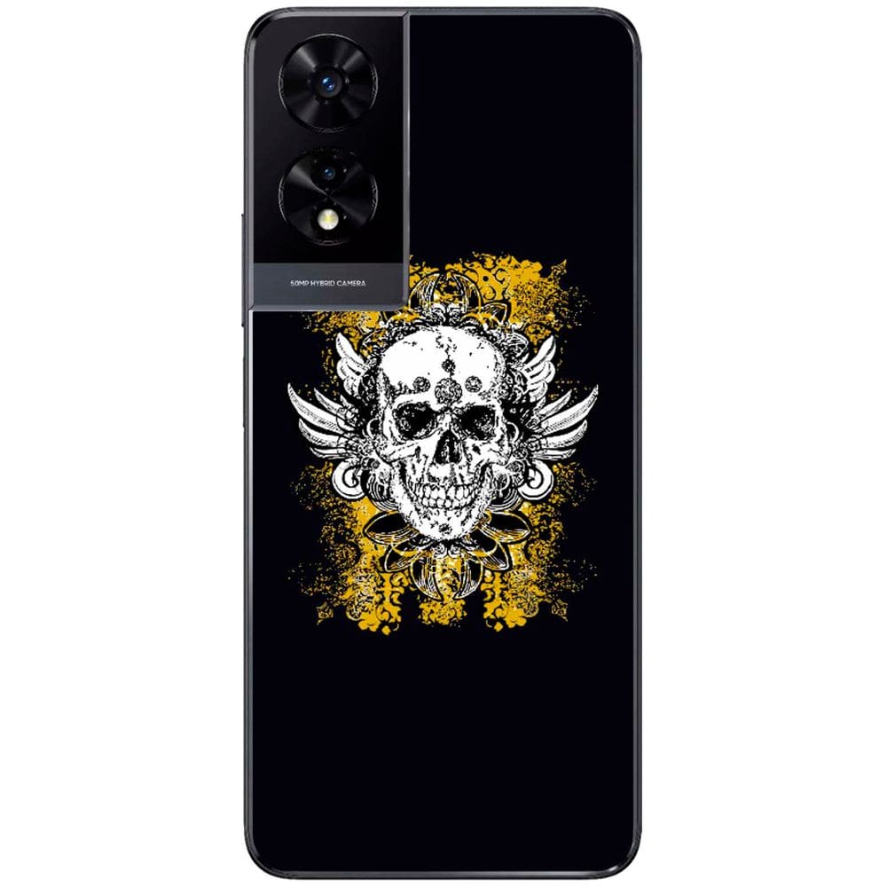 Capa Adesivo Skin374 Verso Para TCL 505