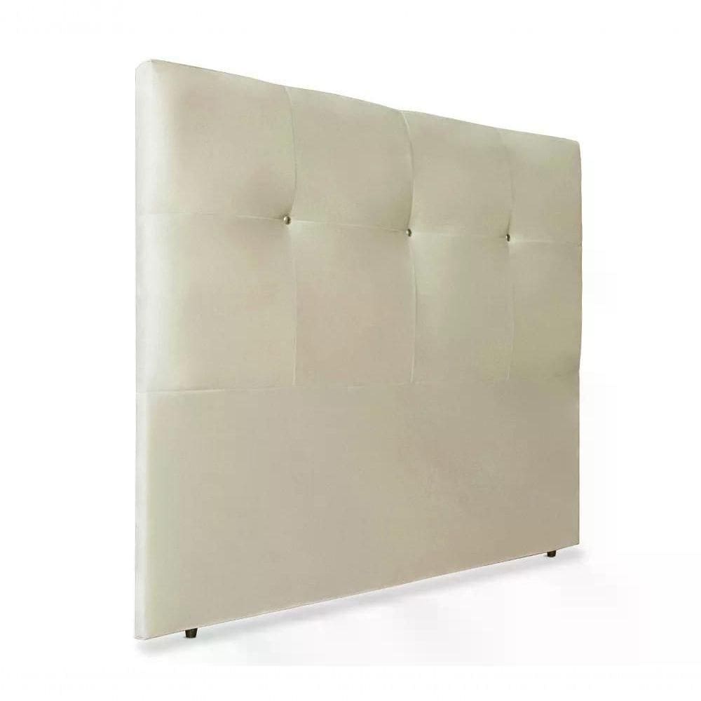 Cabeceira Casal 140cm Sofia Suede Marfim Id Suede Marfim