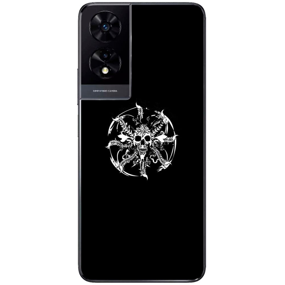 Capa Adesivo Skin016 Verso Para TCL 505