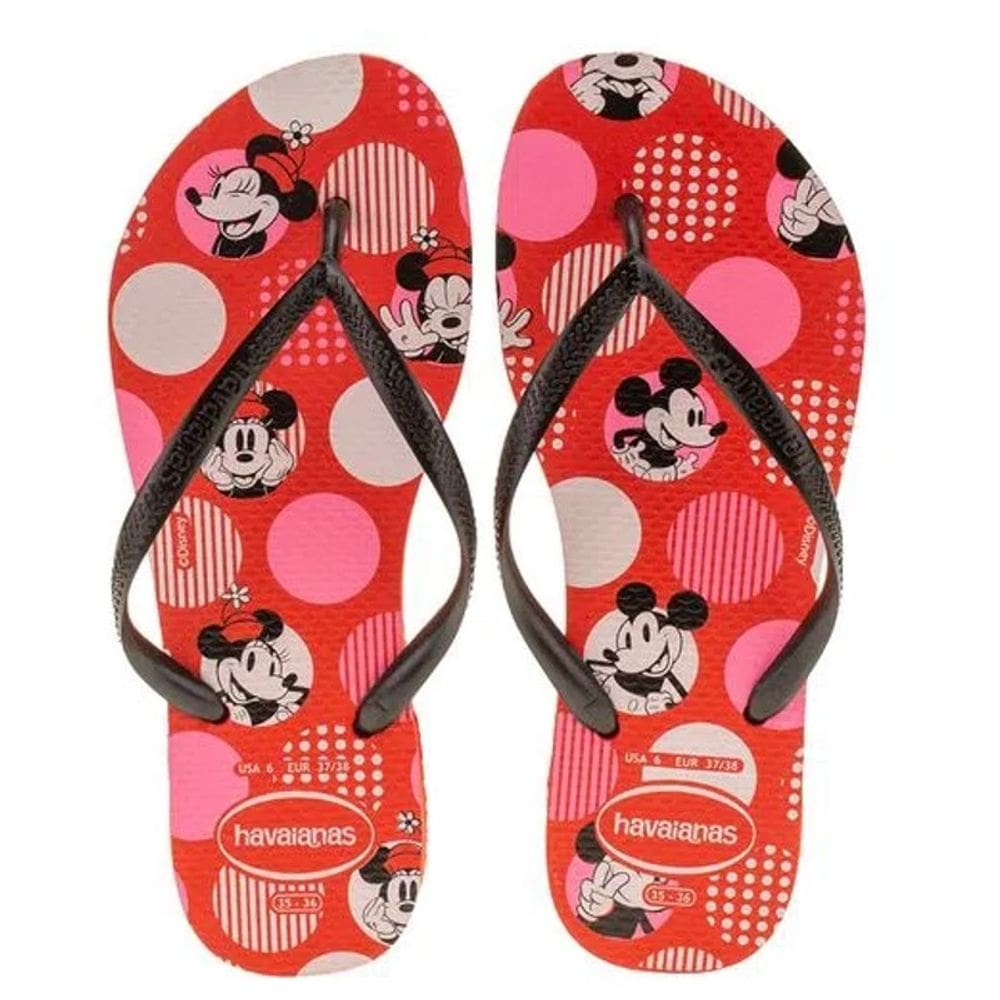 Chinelo Slim Disney FC Havaianas