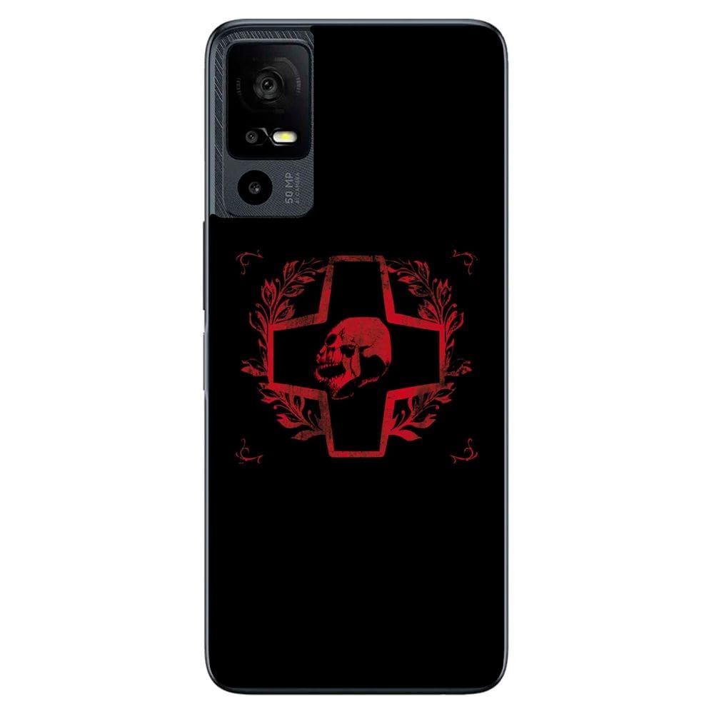 Capa Adesivo Skin023 Verso Para TCL 40R 5G