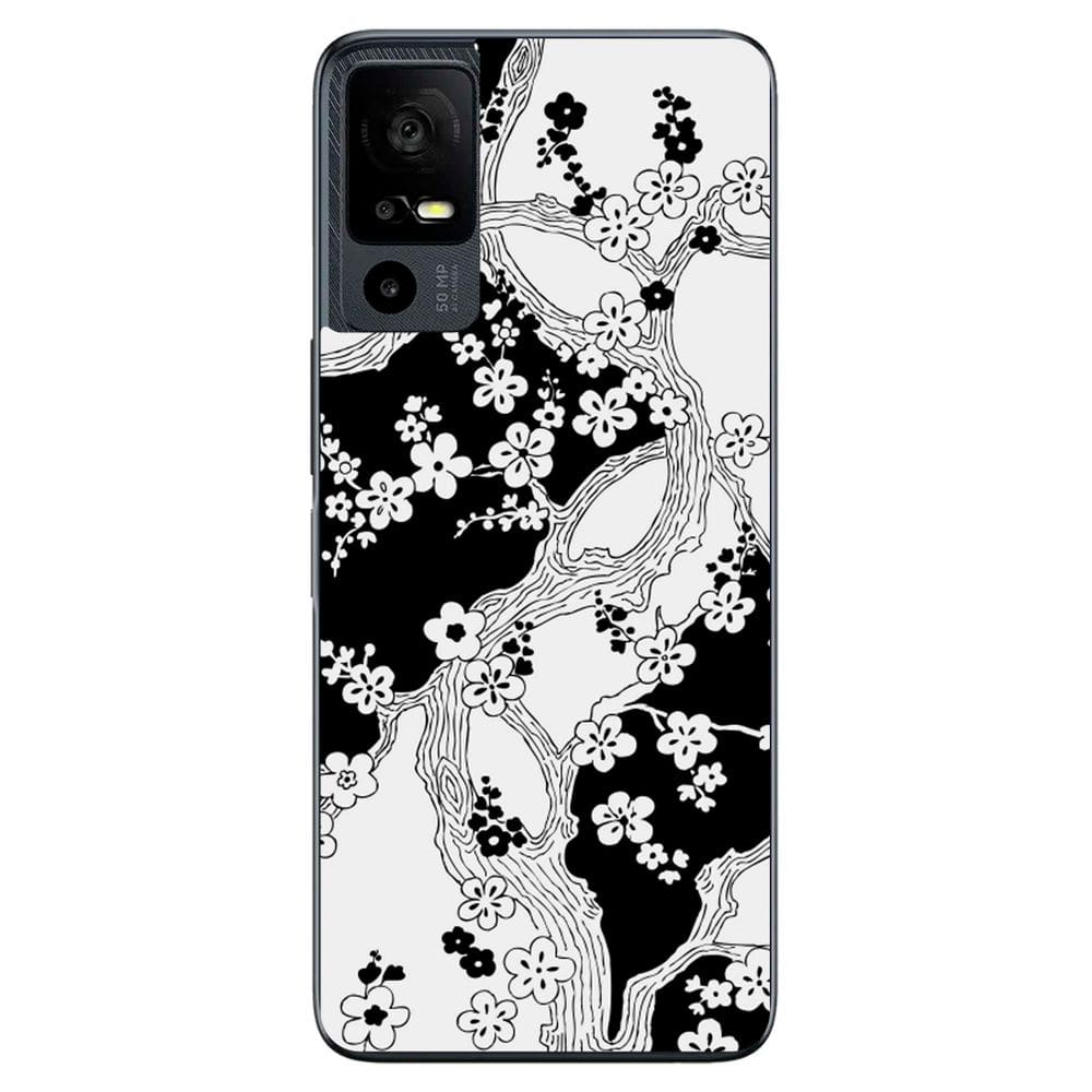 Capa Adesivo Skin356 Verso Para TCL 40R 5G