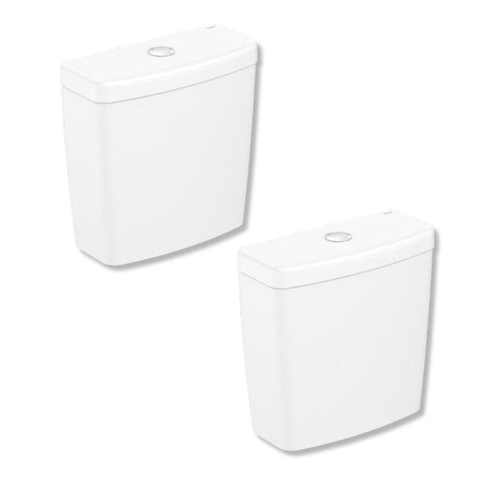 Kit 2 Caixa para Acoplar 6 Litros Parati Logasa Branco