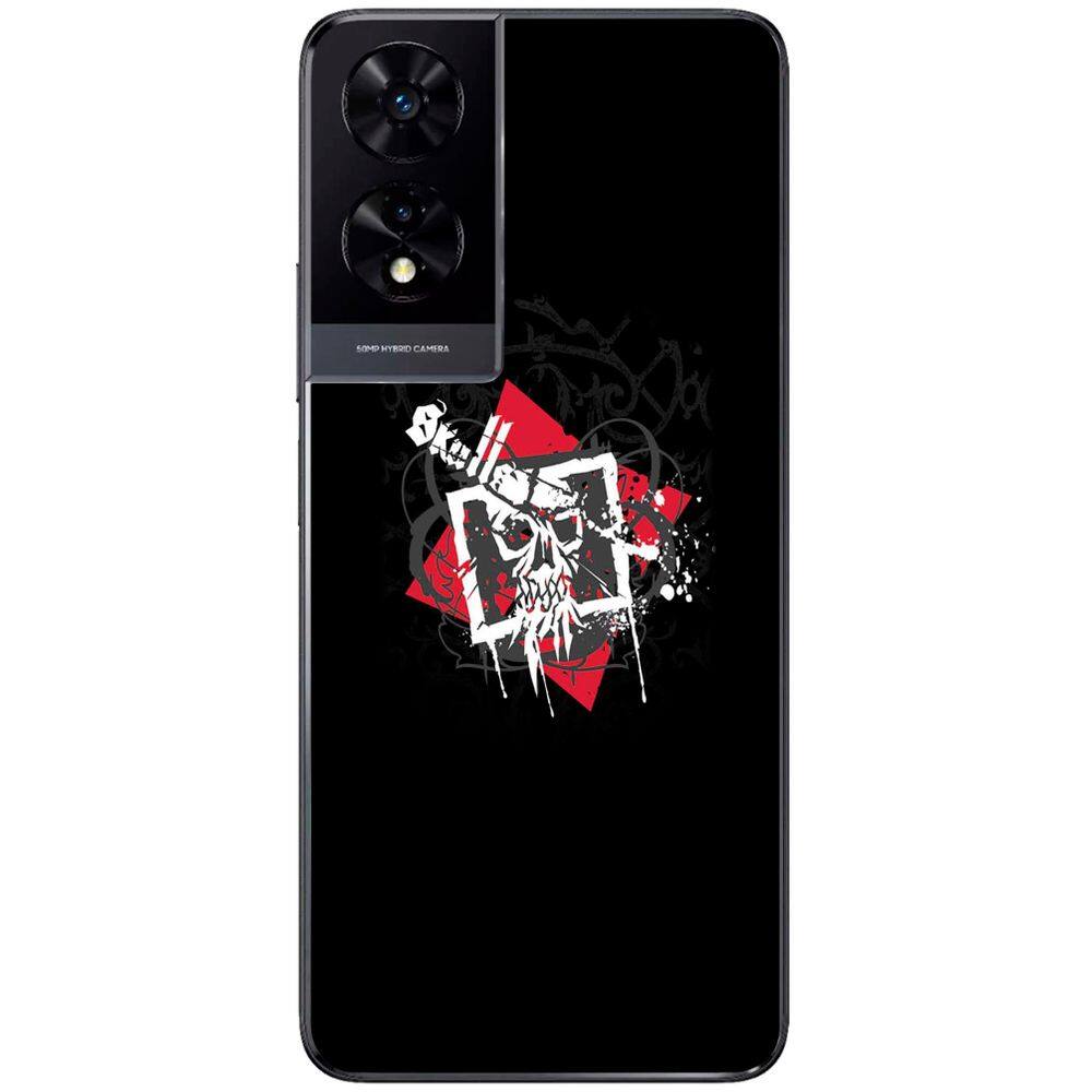 Capa Adesivo Skin015 Verso Para TCL 505