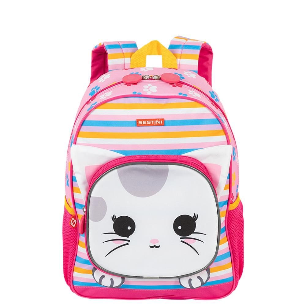 Mochila de Costas Sestini Média Kids X Cat 4 Colorido