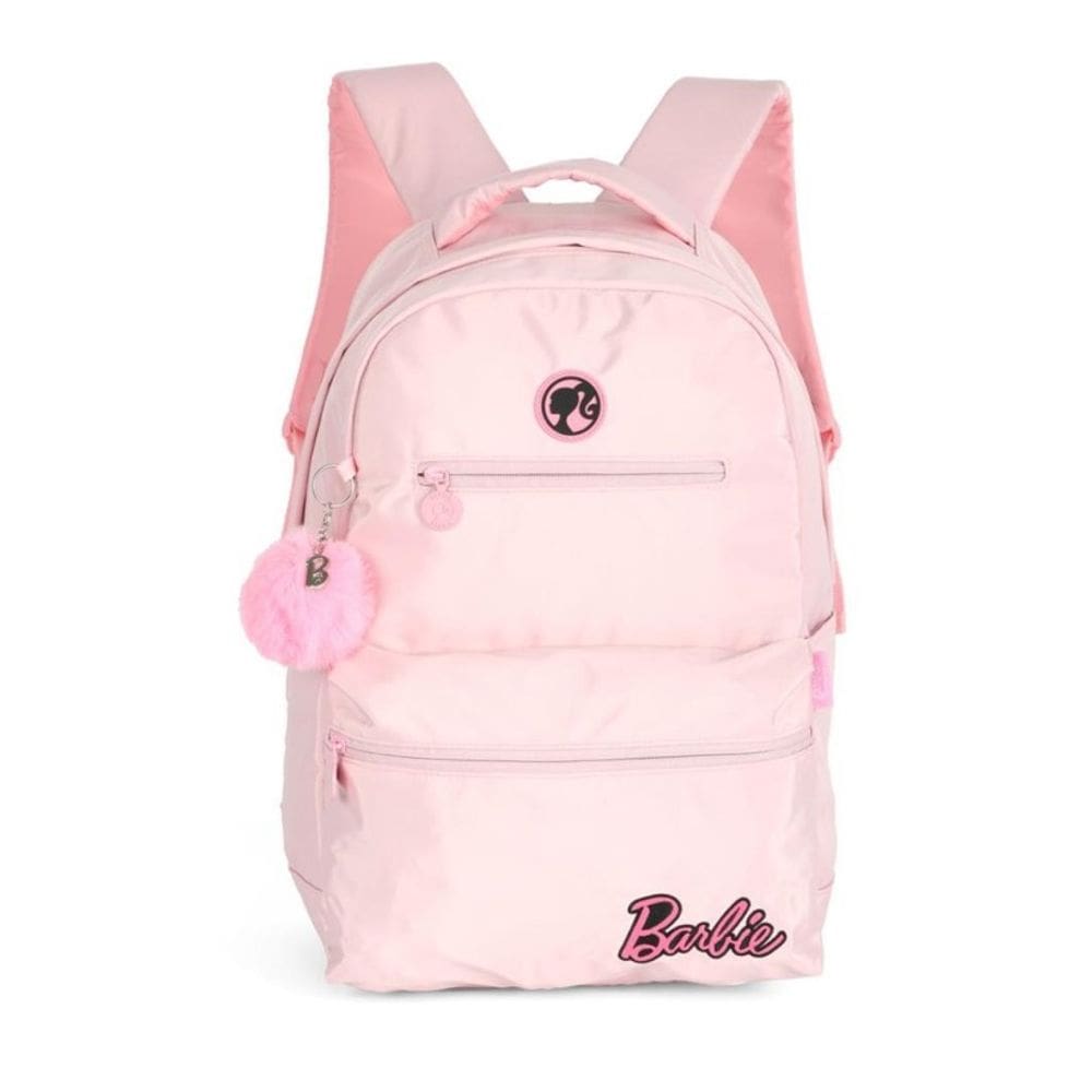 Mochila de Costas Juvenil Barbie Rosa Luxcel