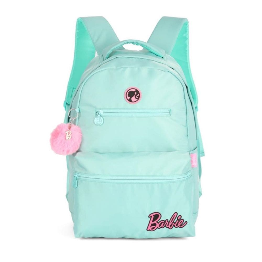 Mochila de Costas Juvenil Barbie Verde Luxcel
