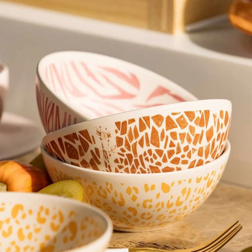 Tigela Bowl Zoo Diversas 600ml Oxford