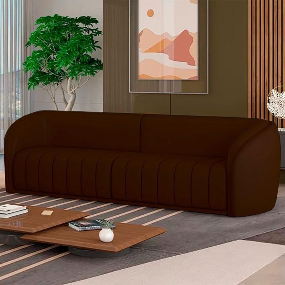 Sofa Decorativo 3 Lugares 252 Cm Memphis Corano Tcs 721 Moll Tcs 721