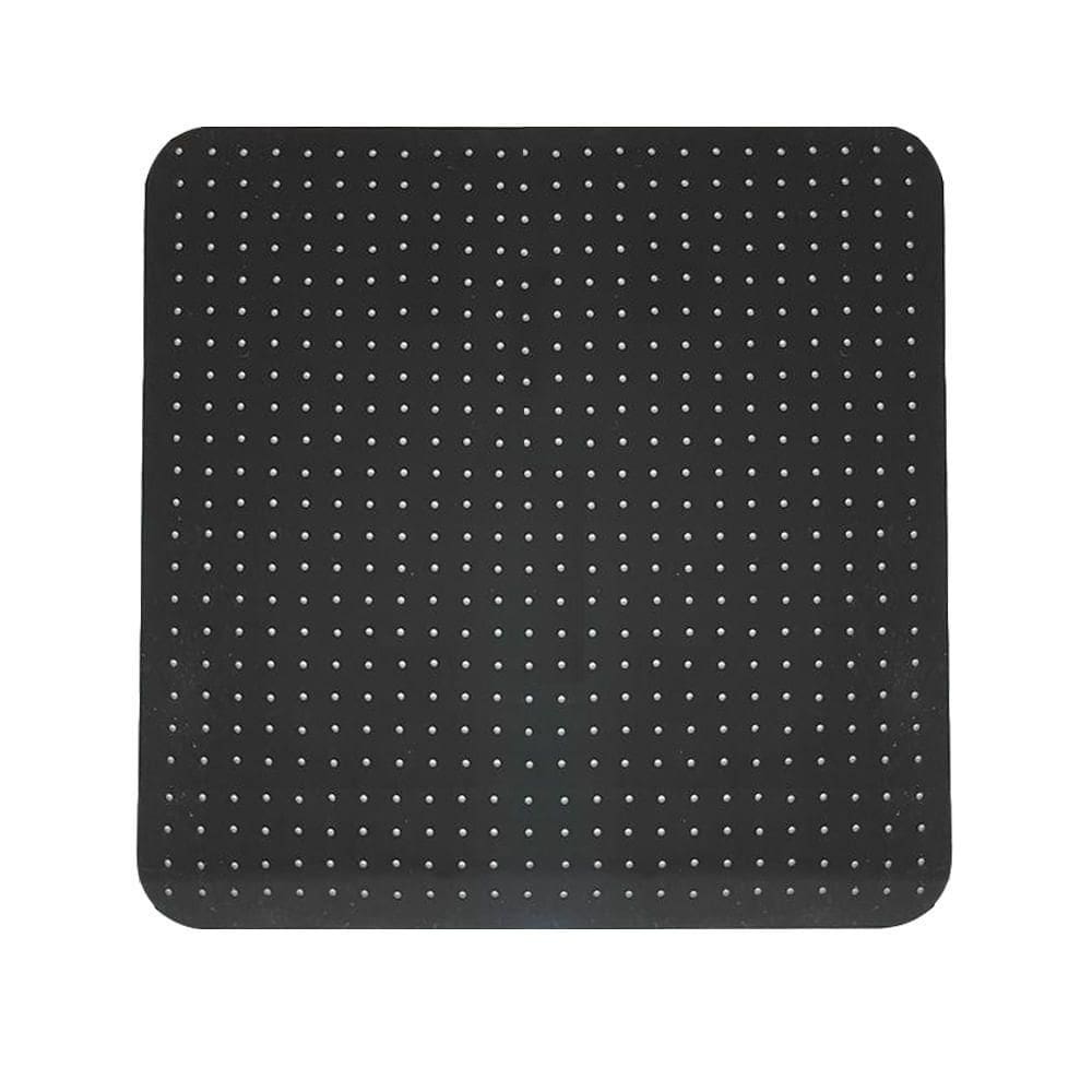 Tapete Culinário Perfurado De Silicone Preto 34x34 Vem