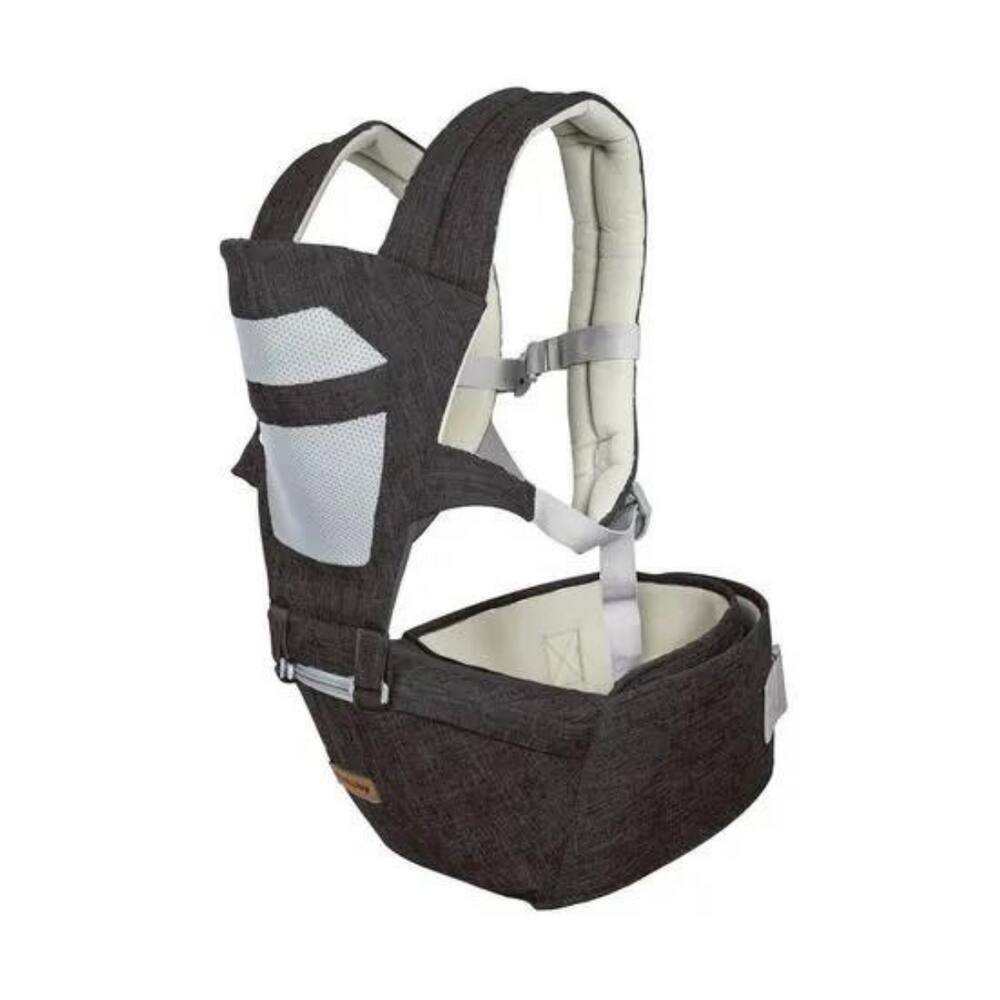 Canguru Seat Air KaBaby Preto Conforto e Suporte Ergonômico