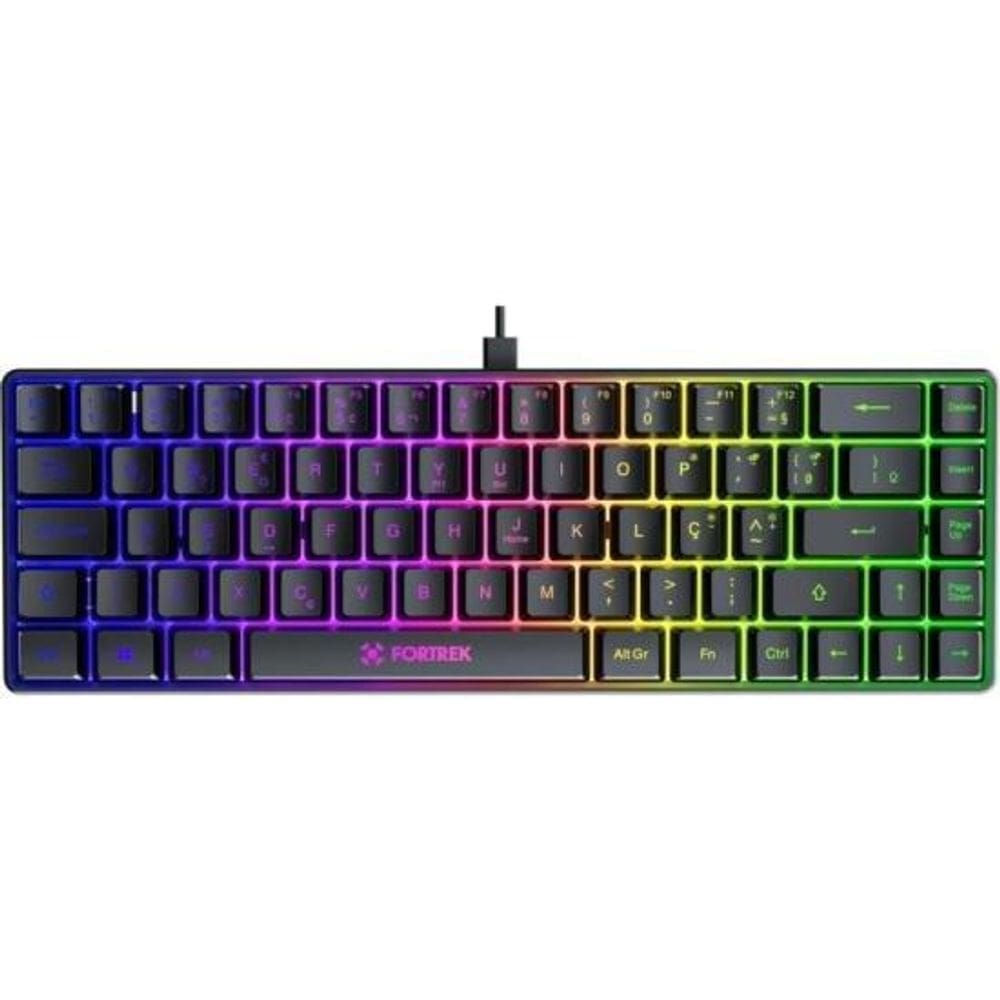 Teclado Gamer Fortrek Fearless 65 Compact Preto [F002]