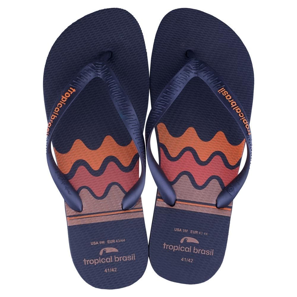 Chinelo Masculino Preto 41/42 Tropical TB3124