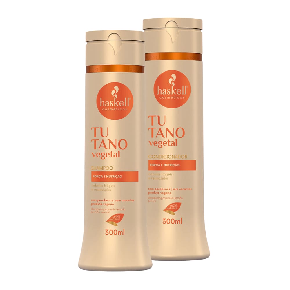 Kit Haskell Tutano Shampo Condicionador 300ml
