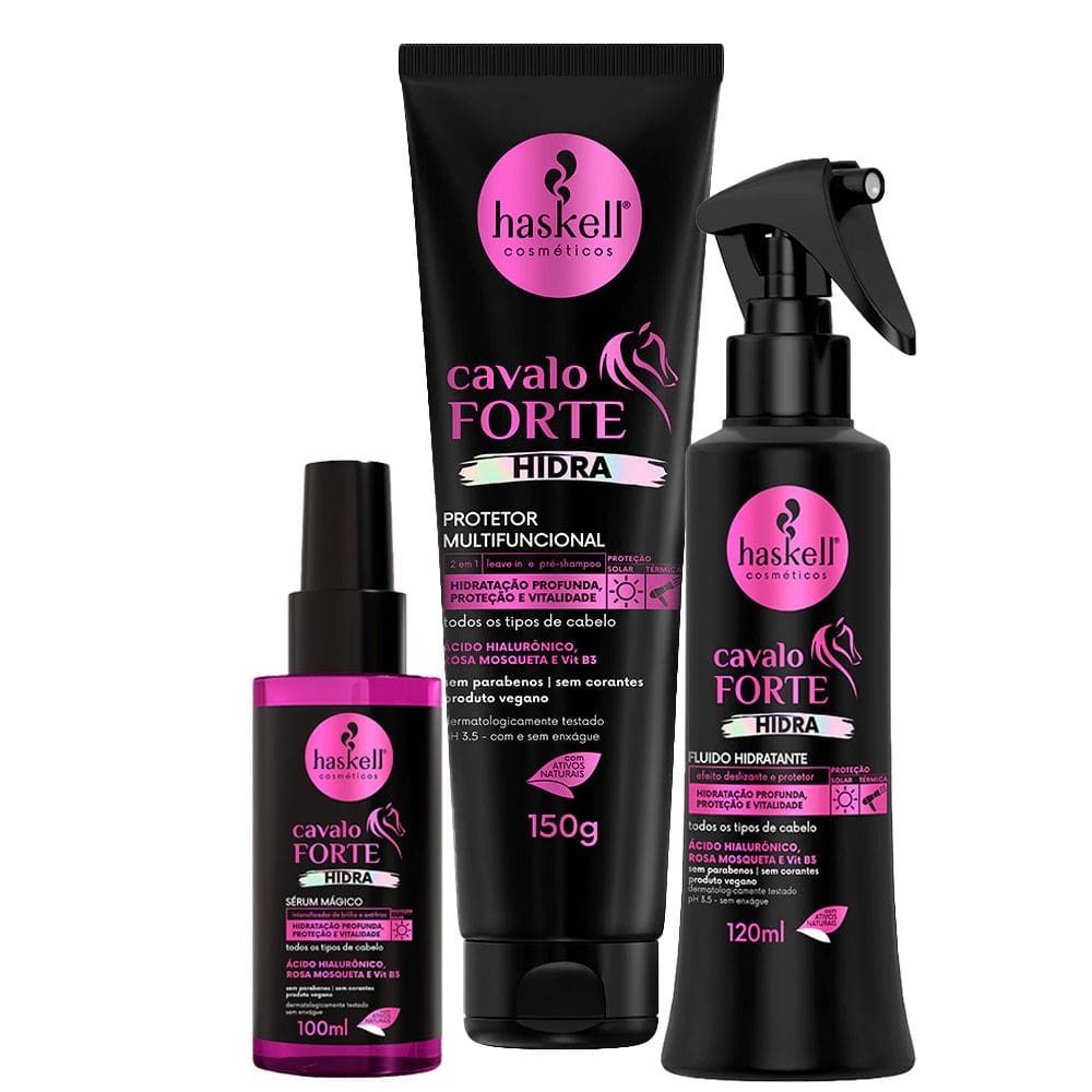Kit Haskell Cavalo Forte Hidra Finalizadores