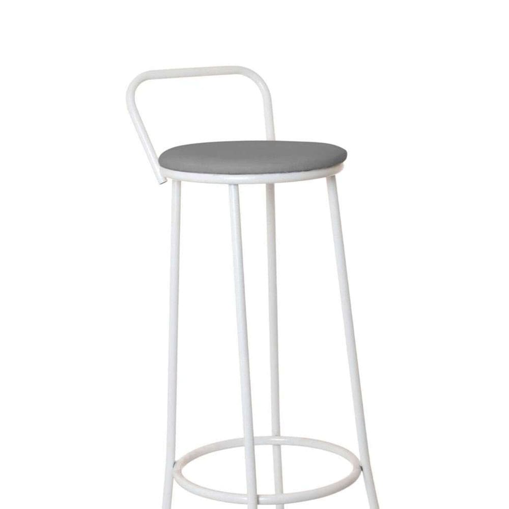 Banqueta com Asseno Fixo File 70 Cm Cinza