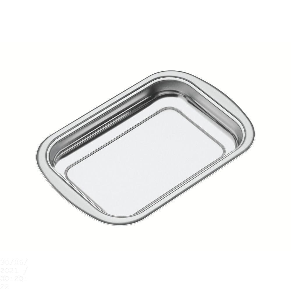 Assadeira Tramontina Cosmos Retangular Em Aço Inox 39 Cm 3,2 L Tramontina