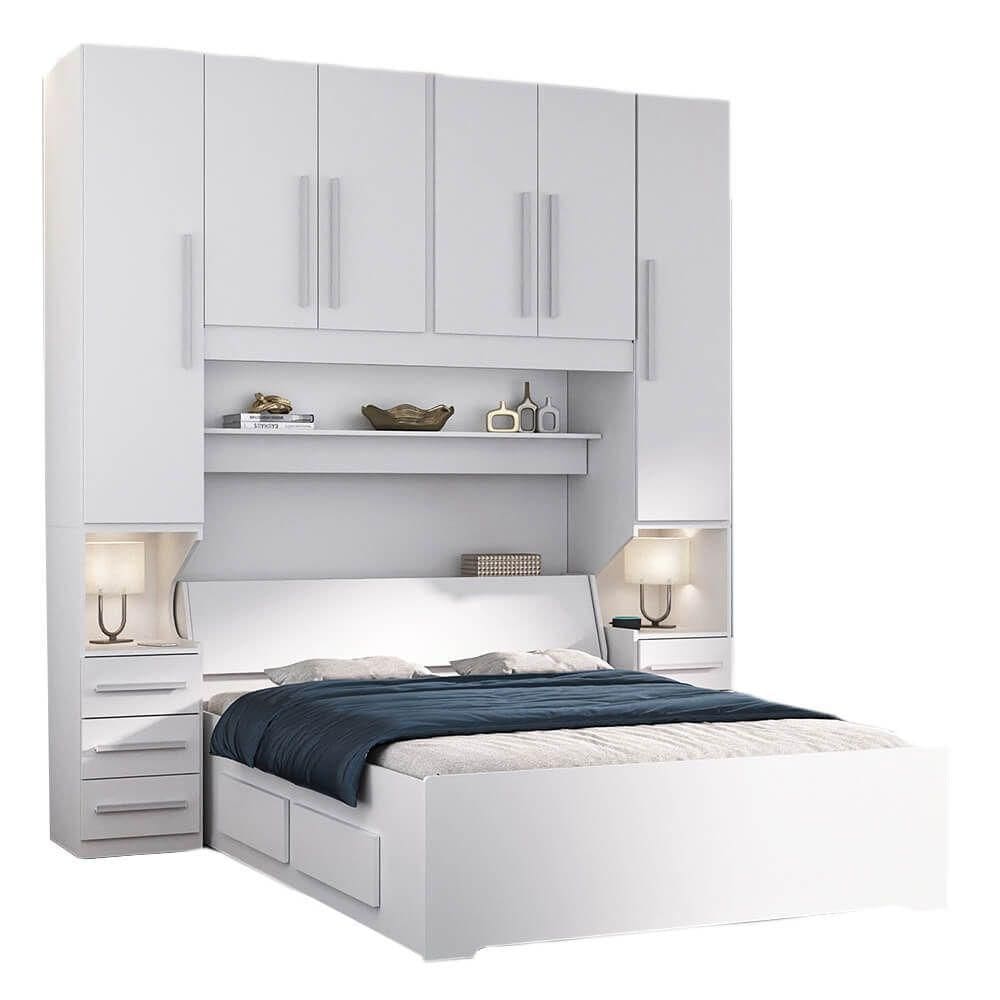 Dormitório Queen Size Sem Cama 1220s Branco