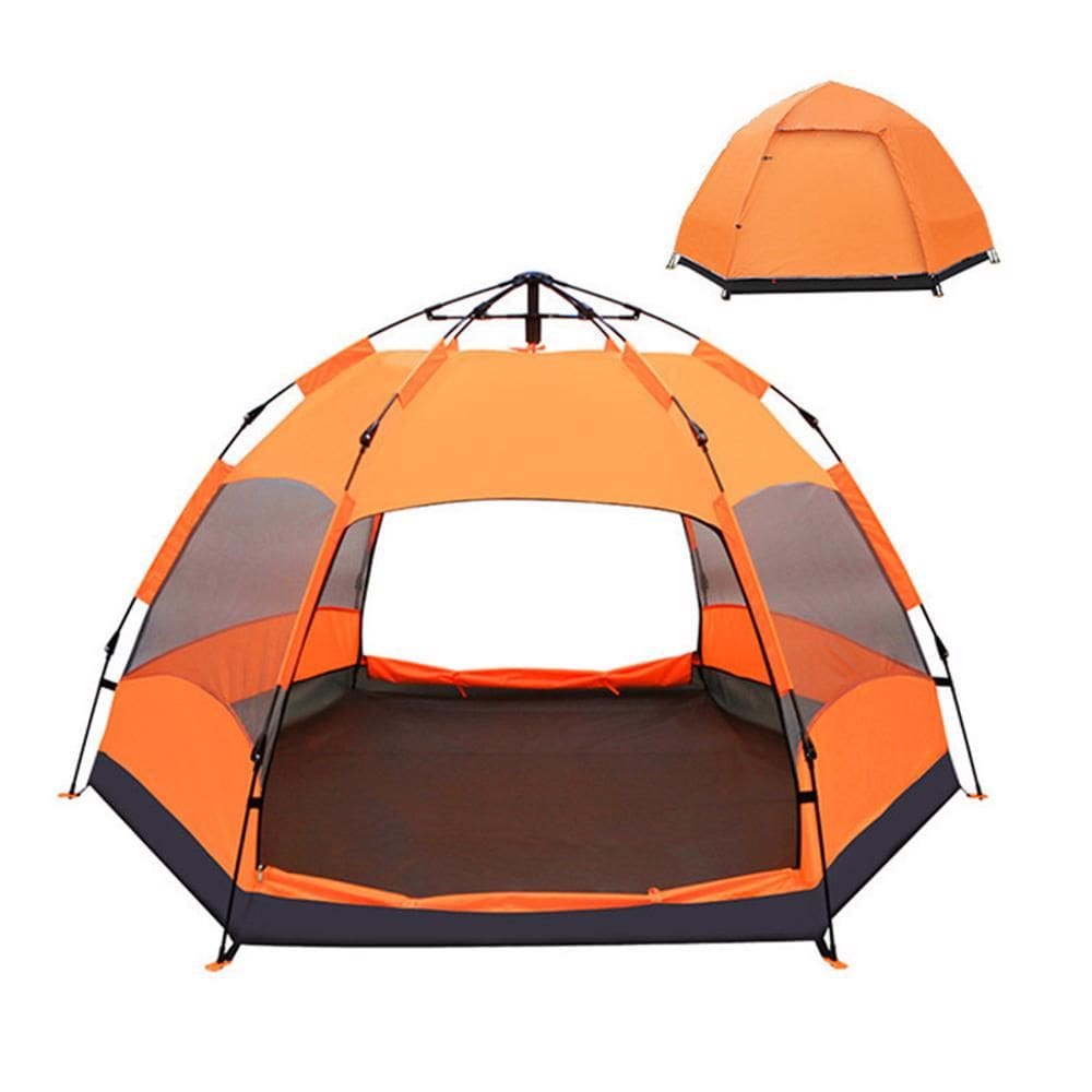 Barraca Camping Impermeável Automática 5/8 Pessoas Uso Duplo