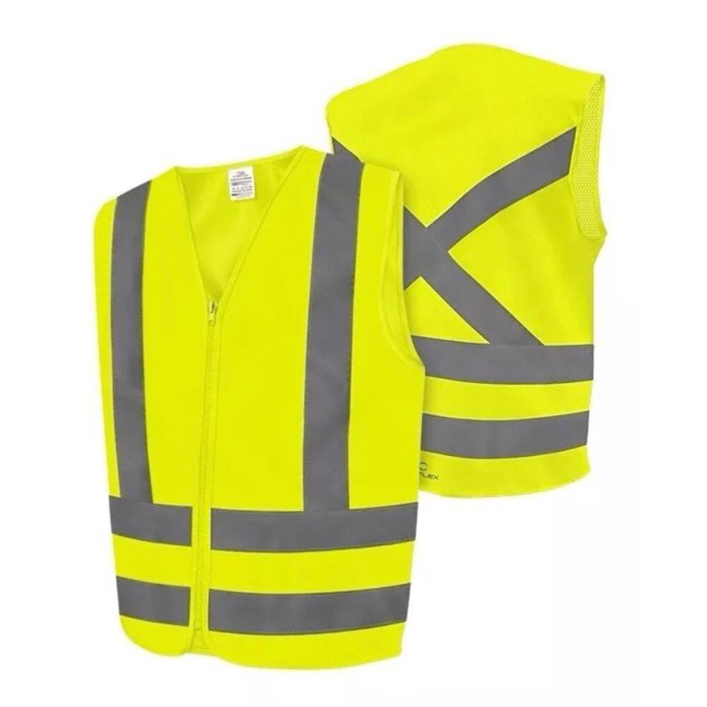Colete Refletivo Sem Bolso Amarelo - EG