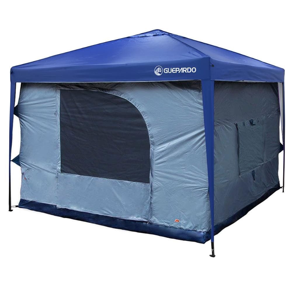 Tenda Gazebo 3x3m Articulado Camping + Barraca Transform