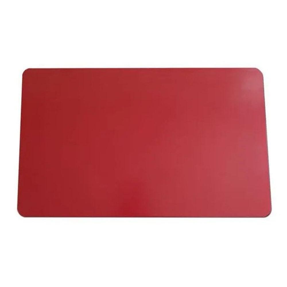 Placa De Polietileno 50x30 Vermelho Chef Work