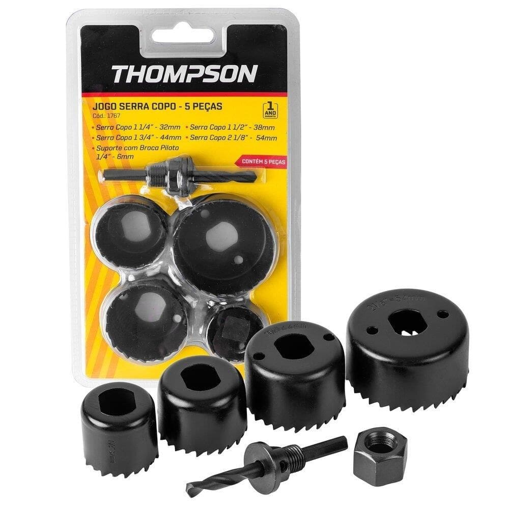 Jogo Serra Copo Thompson 5 Pecas