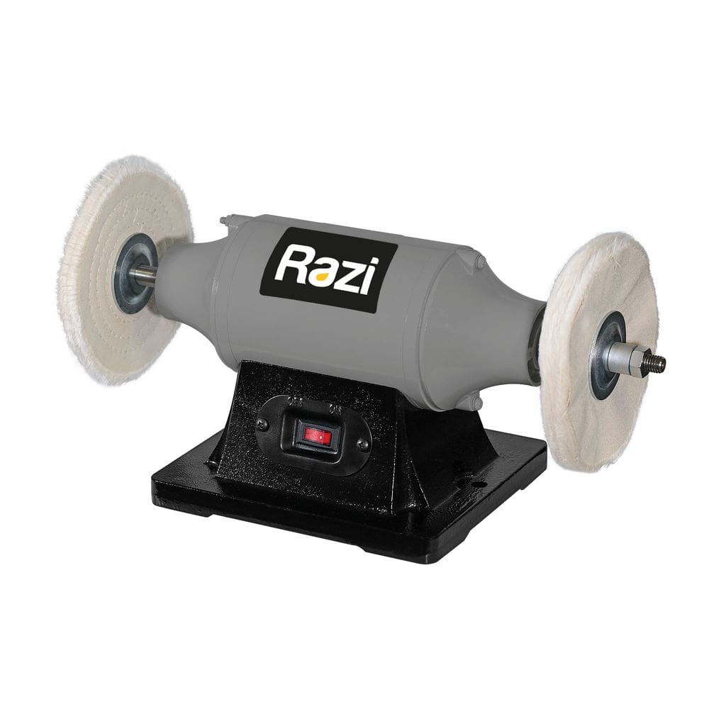 Máquina Politriz De Bancada Razi 6pol 370w Voltagem 220v