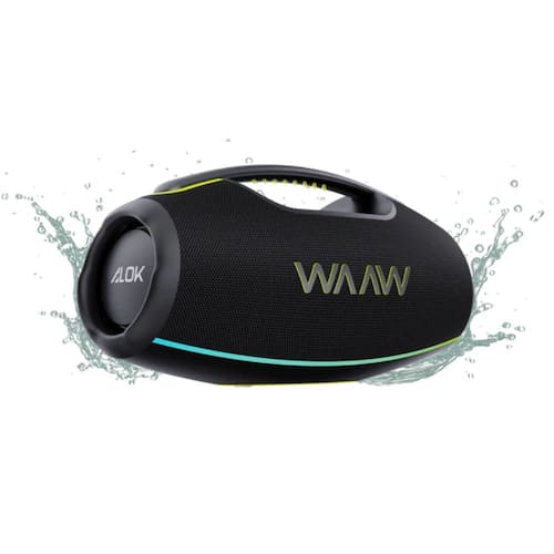 imagem-Caixa De Som Bluetooth V5.4 WAAW By Alok Hyperboom 1000  - PRETO