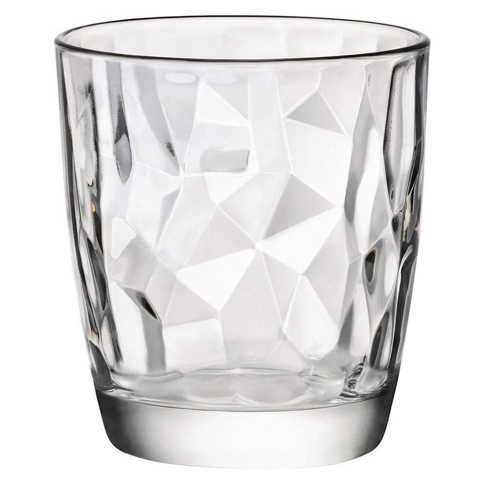 Bormioli Rocco Diamond Copo Uísque 10x9x9cm 390ml Vidro Transp 6pç