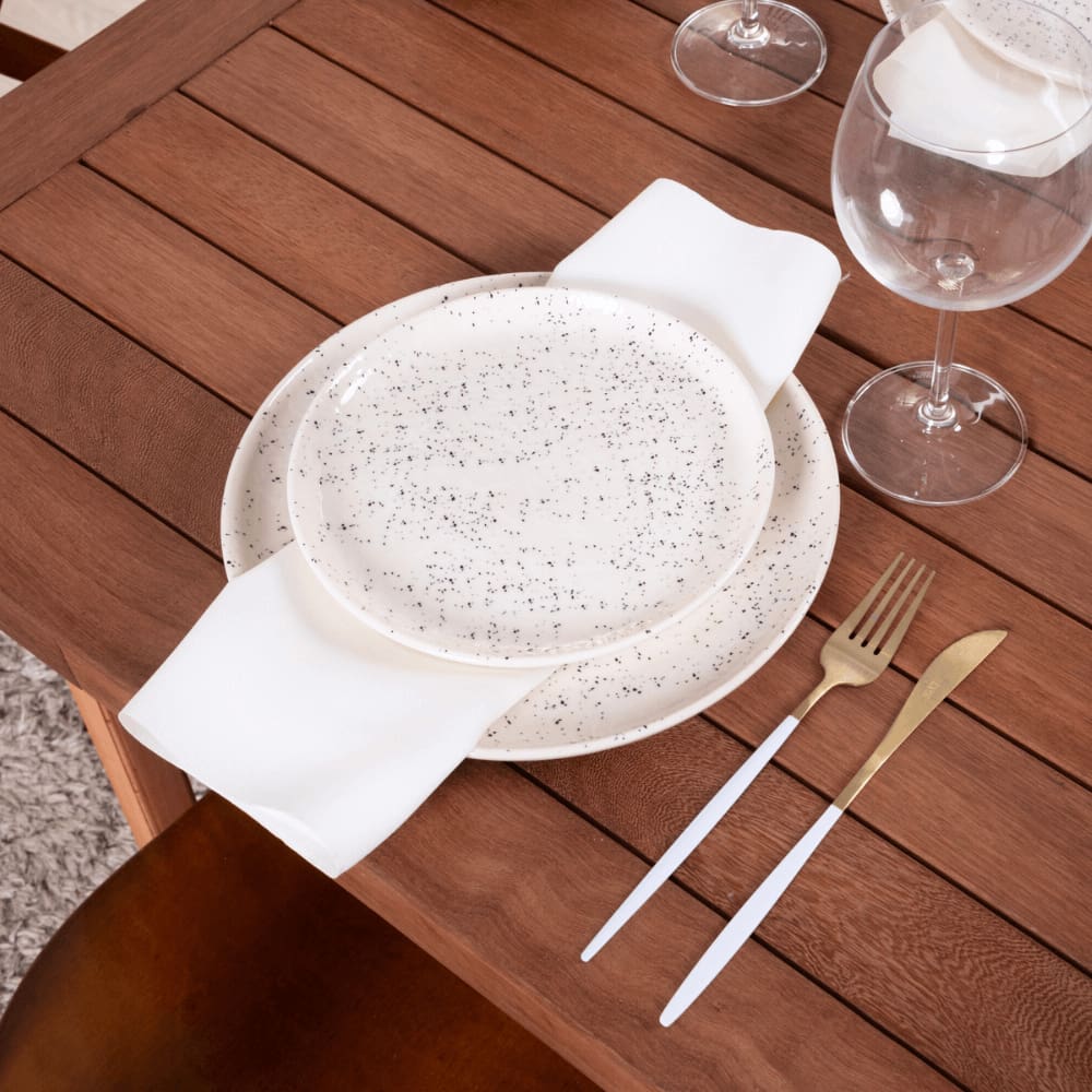 Kit 6 Guardanapos de Tecido Oxford Liso 35 x 35cm Natal