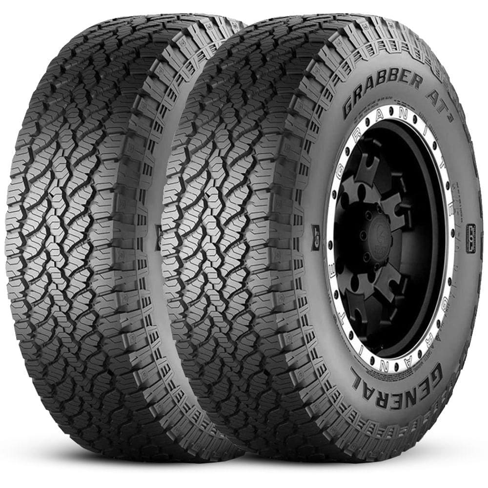Kit 2 Pneu General by Continental Aro 17 215/60r17 96h Grabb
