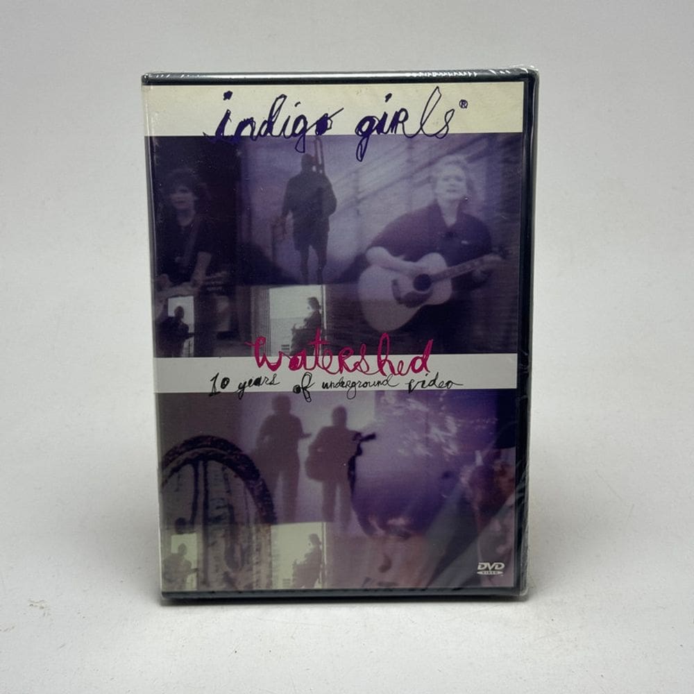 Dvd Indigo Girls Watershed 10 Years Underground Video